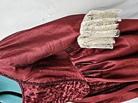 Ruby Red 18th Century Gown