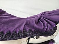 Royal Purple Vest w/Elastic Waist Cinch