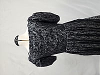 18th Century Black Lace Overdress 18th Century Black Lace Overdress