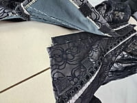 18th Century Black Lace Overdress 18th Century Black Lace Overdress