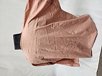 Salmon Shirt w/Tie at Neckline Salmon Shirt w/Tie at Neckline