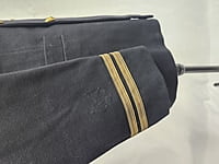 Navy Military Jacket with gold trim