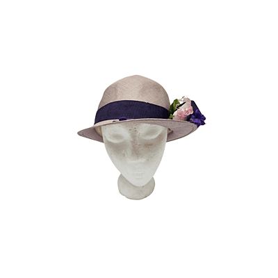 Light Pink Hat w/flowers