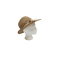 Straw Hat w/shaped brim