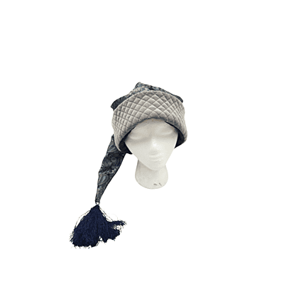 Blue Mosaic Stocking Cap