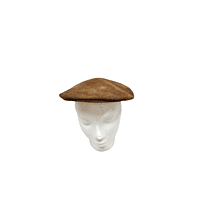 Medium Brown Flat Cap