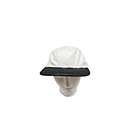 White and Black Ballcap