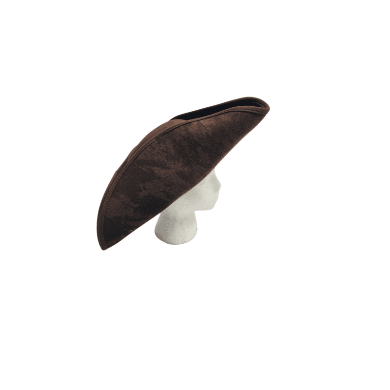 Brown Tricorn Hat