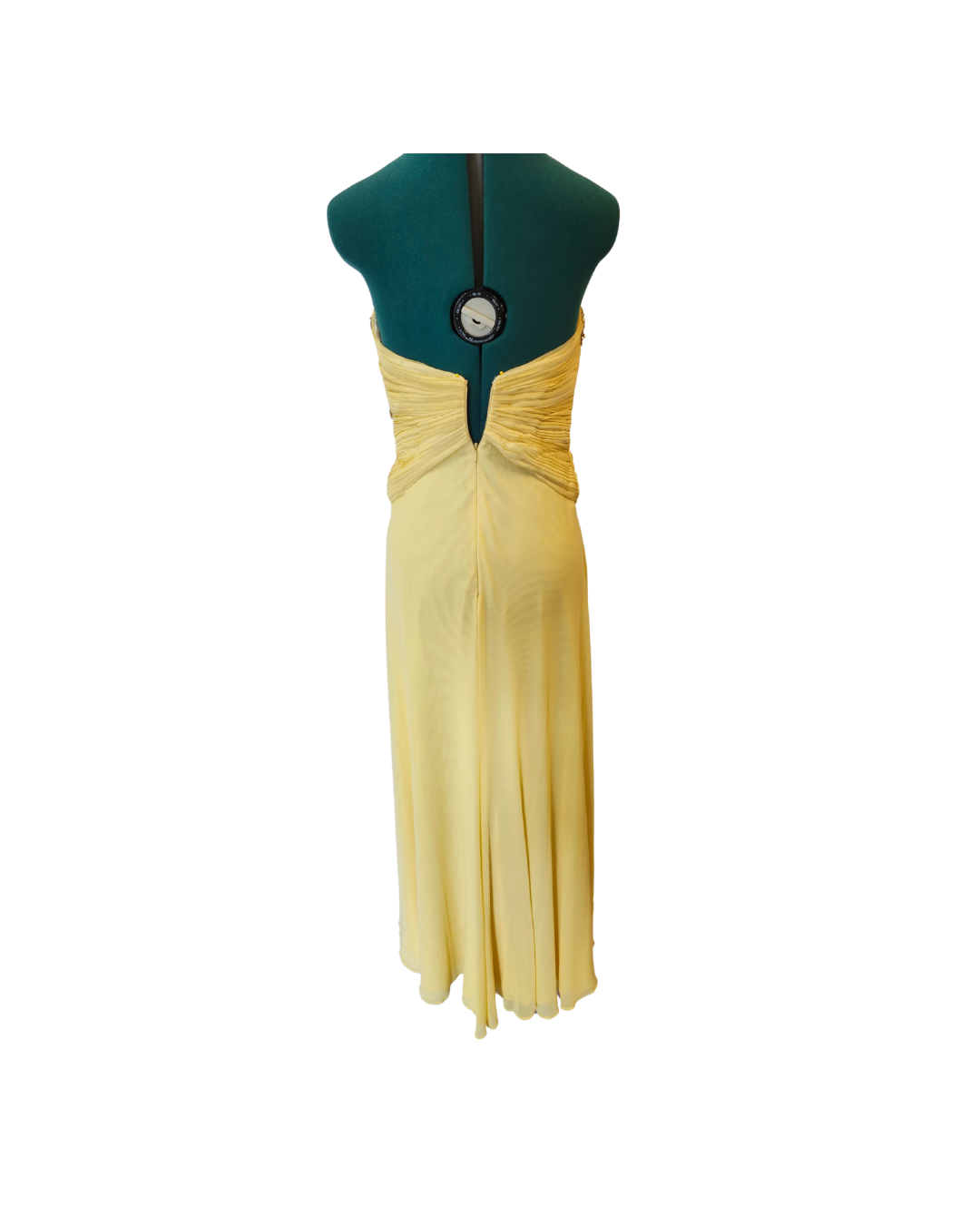 Pale Yellow Prom Dress