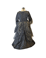 Starry Black 18th Century Gown Starry Black 18th Century Gown