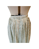 Light Green Floral Skirt
