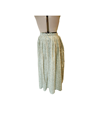 Light Green Floral Skirt