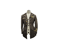 Brown Jacket w/patches