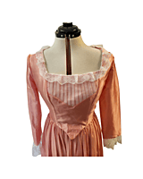 18th Century Peach Dress