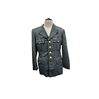 Green Army Jacket with sleeve patch