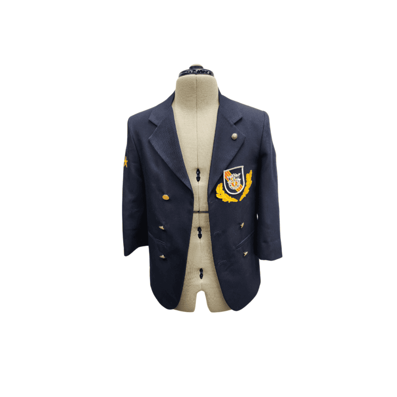 School Blazer with patches