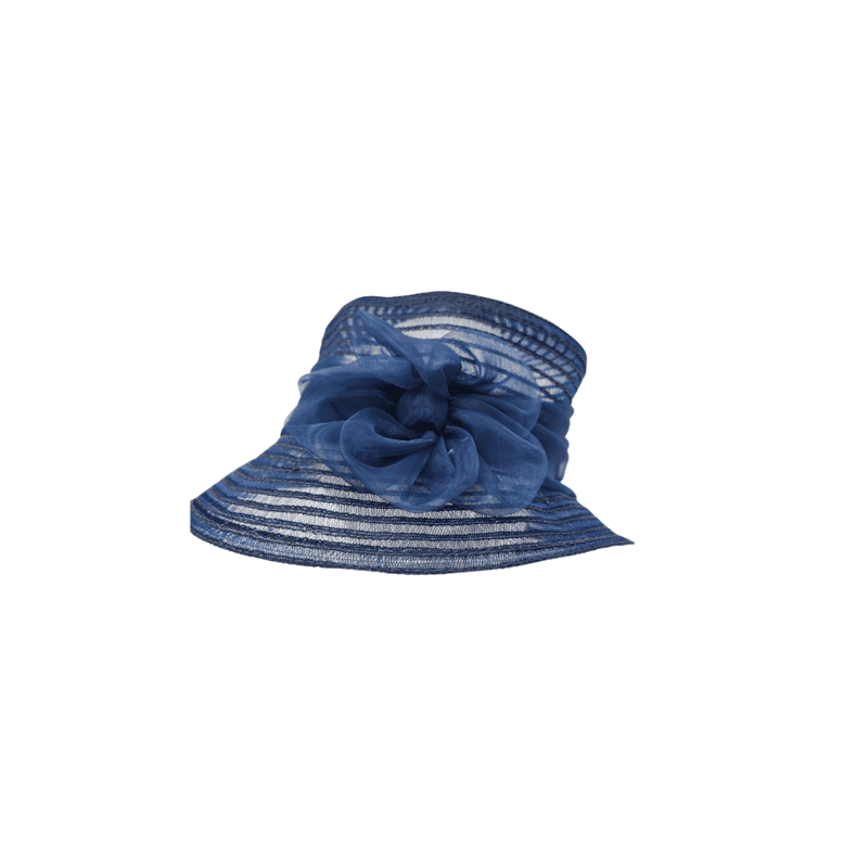 Navy Spiral Hat w/Brim