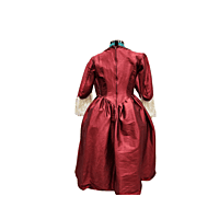 Ruby Red 18th Century Gown