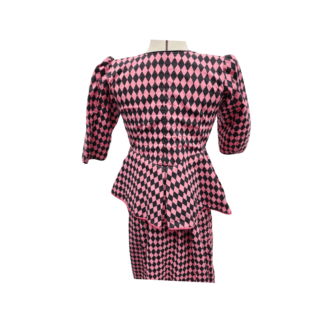 18th Century Harlequin Dress Set 18th Century Harlequin Dress Set